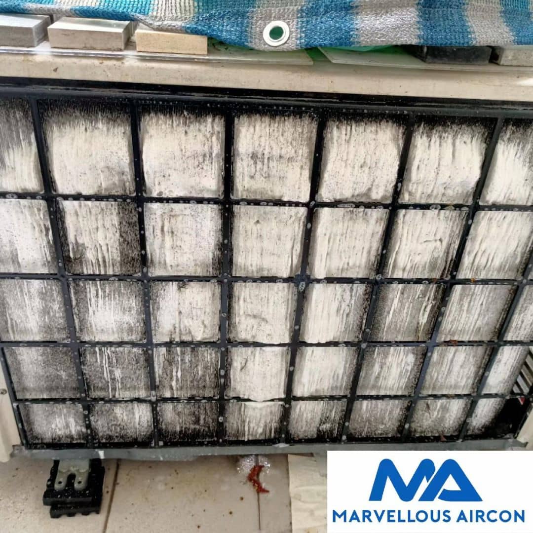 Chemical Wash Outdoor Condenser 