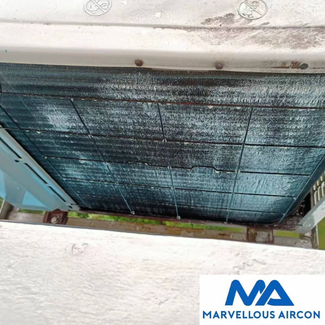 Chemical Wash Outdoor Condenser in jurong