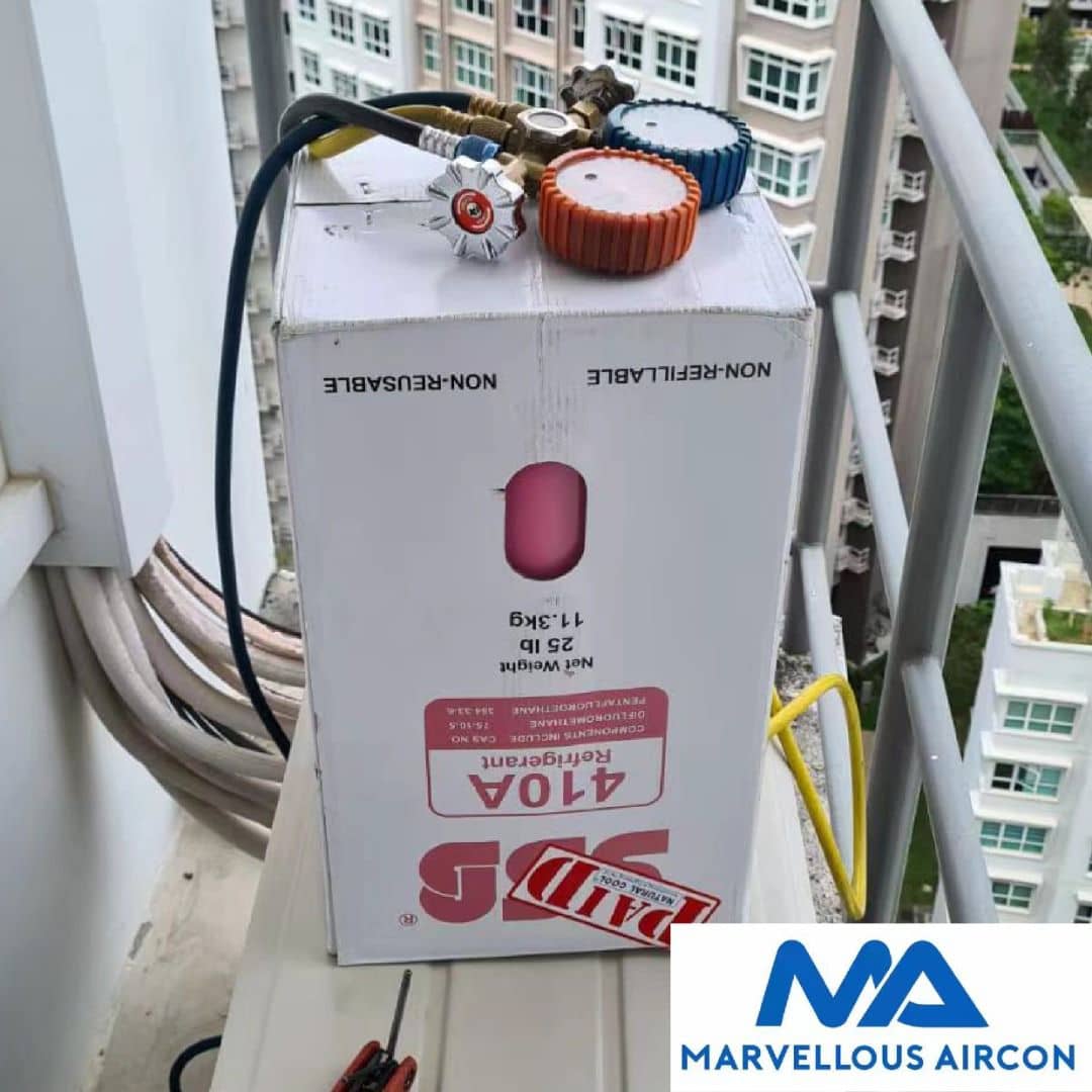 Aircon Gas Topup in Tampines