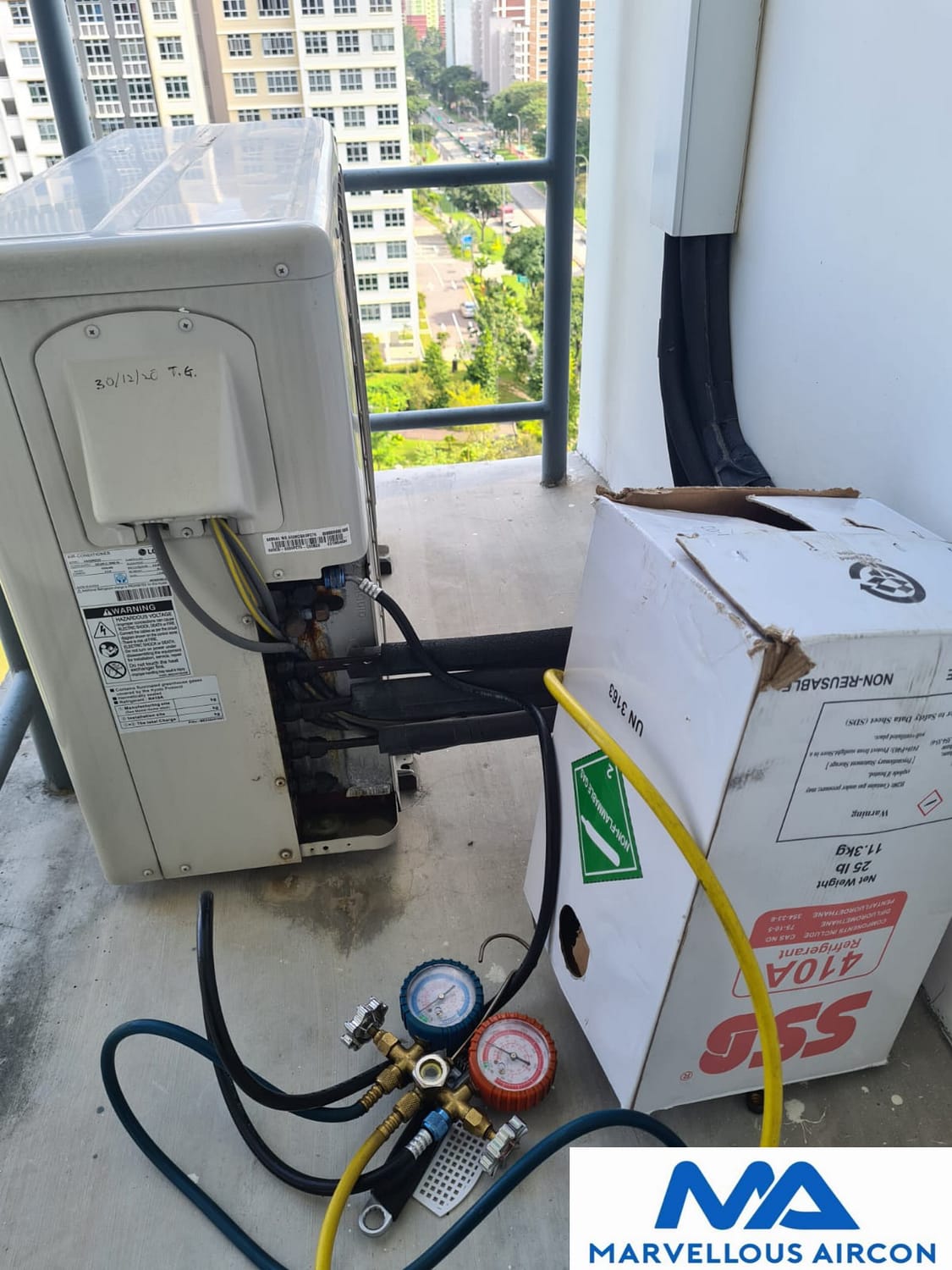 Aircon Gas Topup in Jurong
