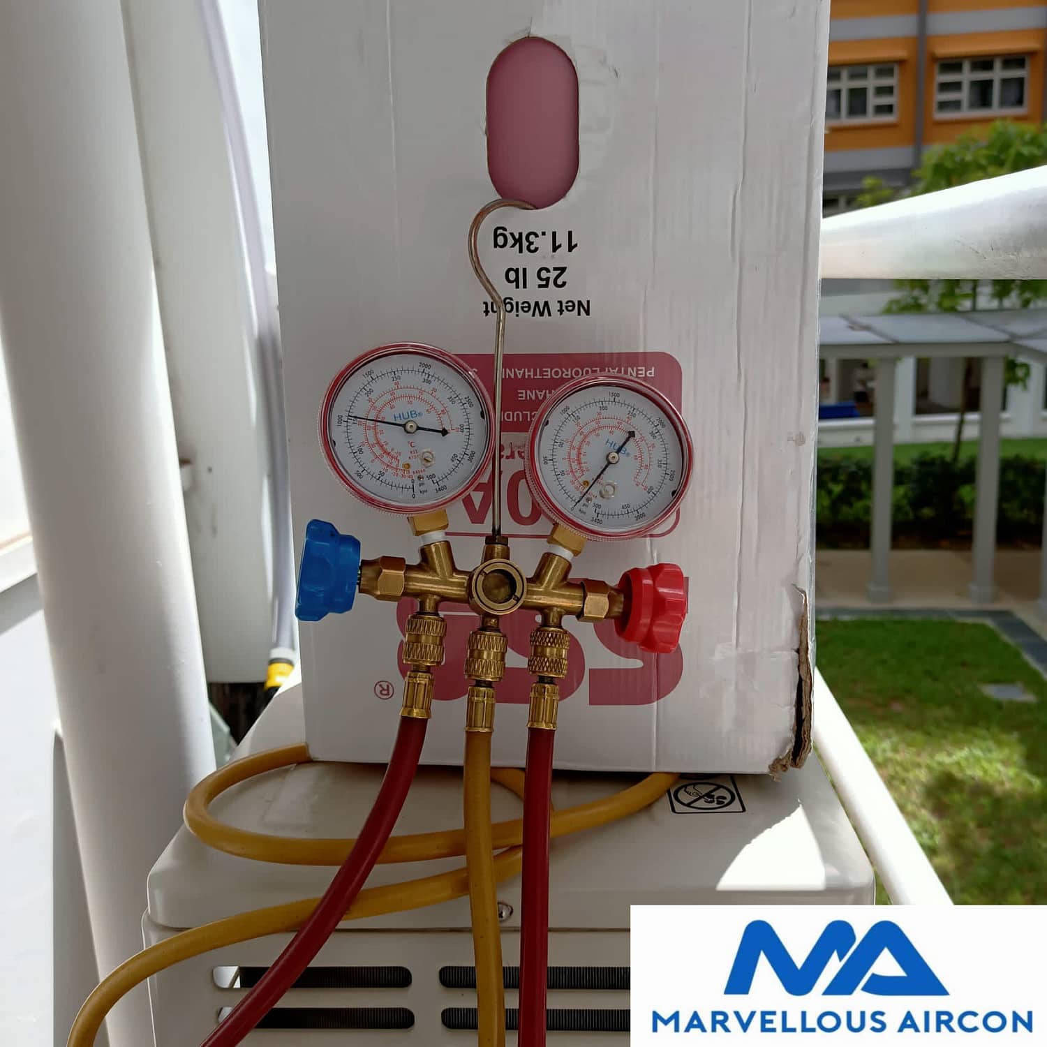 Aircon Gas Topup in Punggol
