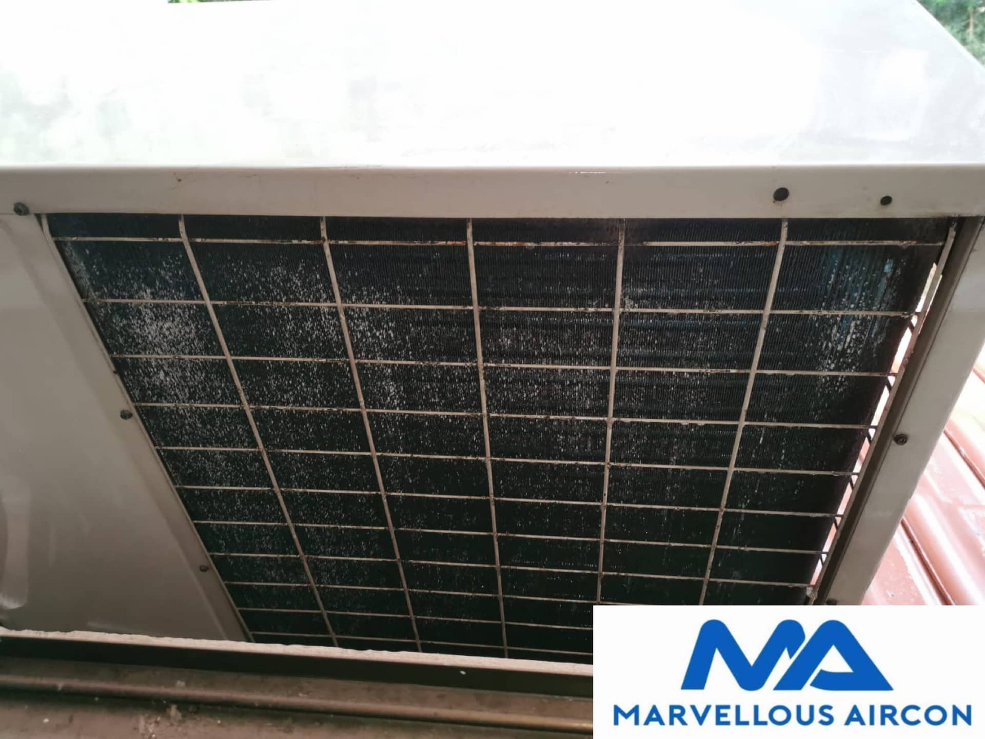 Cleaning Outdoor Condenser 