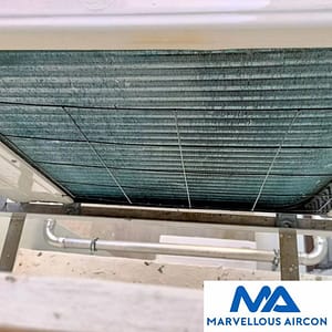 Chemical Wash Outdoor Condenser in Tampines